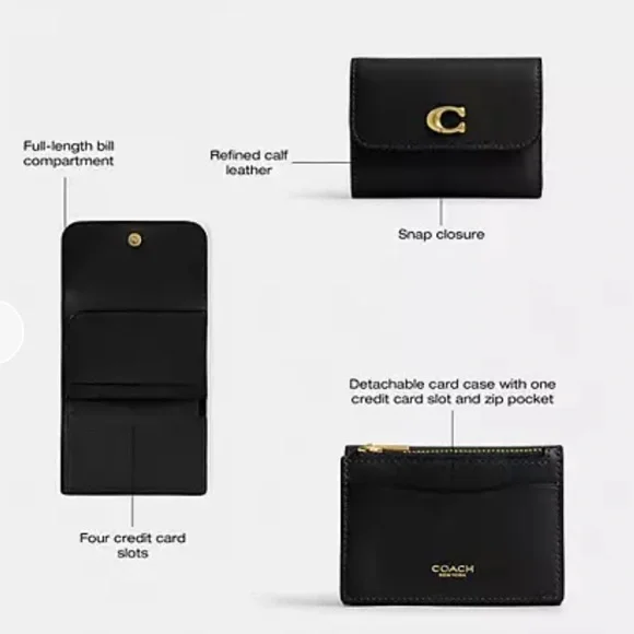 Coach Essential Card Holder Wallet - Picture 5 of 11